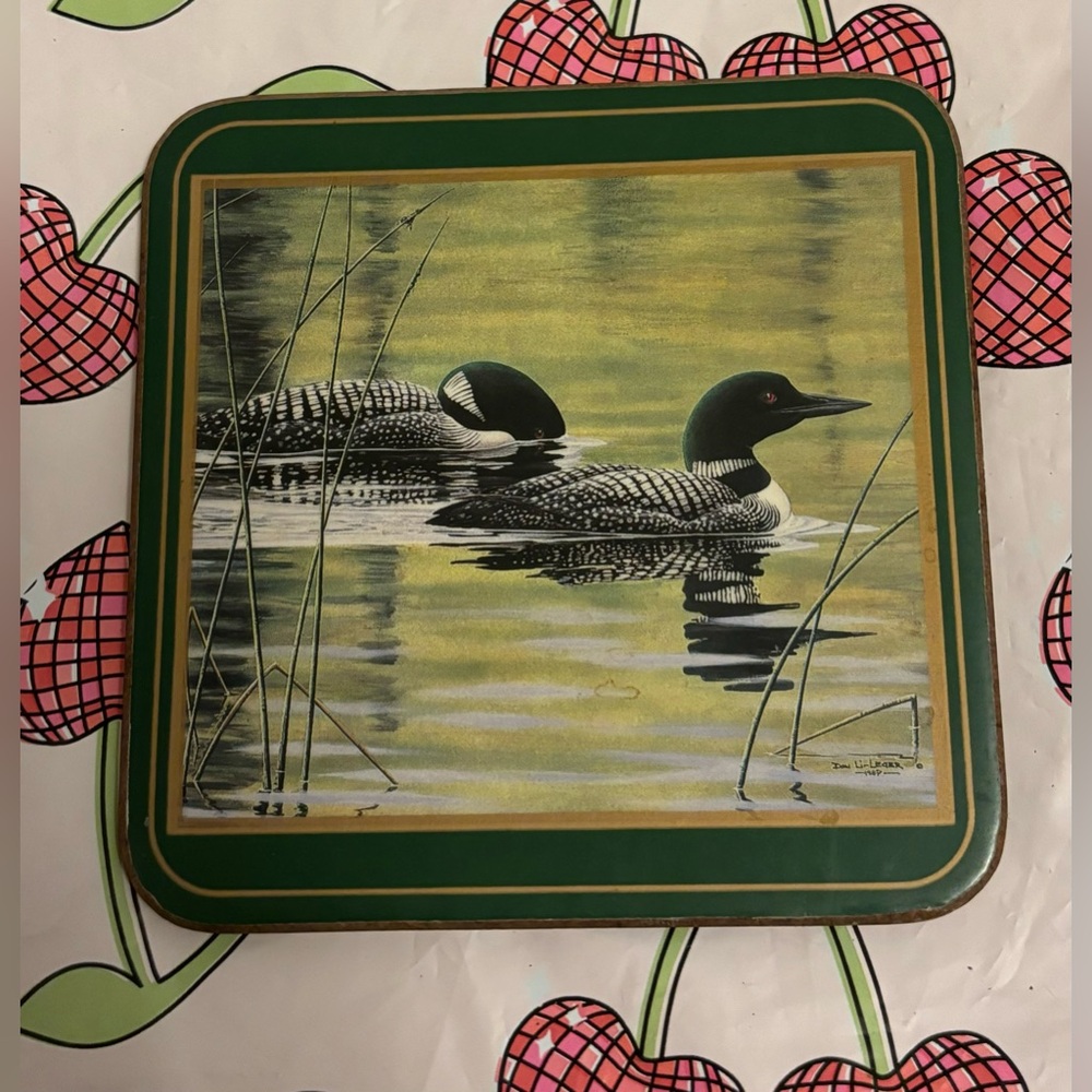 Pimpernel Duck Coaster